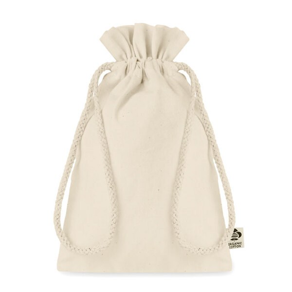 AMBER SMALL Sac cadeau coton biologique S - GiftRetail MO6634