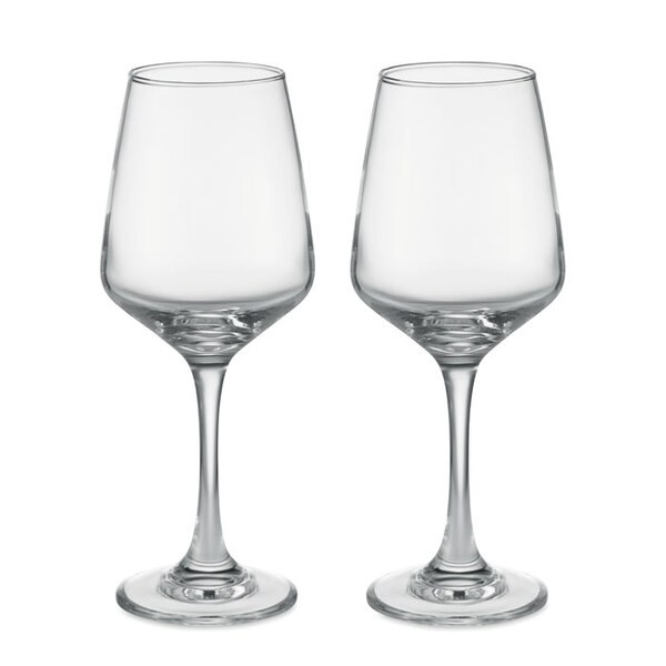CHEERS Ensemble de 2 verres à vin - GiftRetail MO6643