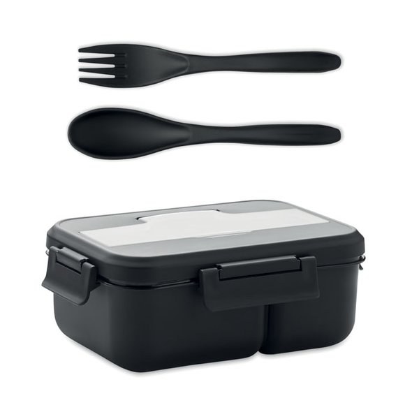 MAKAN Lunch box et couverts en PP - GiftRetail MO6646