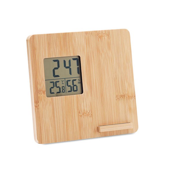 FERREL Tischuhr mit Ladestation - GiftRetail MO6665