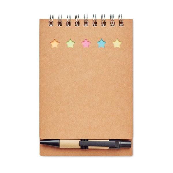 MULTIBOOK Notizbuch mit Klebezetteln - GiftRetail MO8107