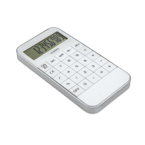 ZACK Kompakter 10-stelliger Taschenrechner - GiftRetail MO8192