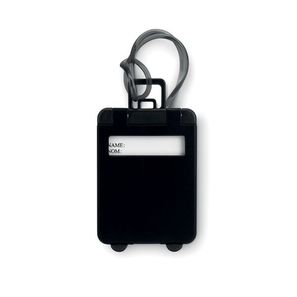 TRAVELLER Étiquette de bagage en plastiq - GiftRetail MO8718