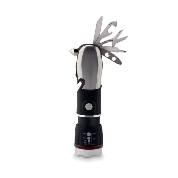 HAMLIGHT VersaTorch Multi-Tool with Safety Hammer & Cutter - GiftRetail MO8901