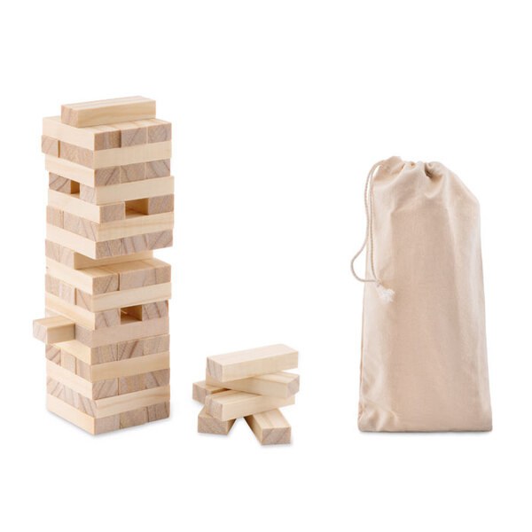 PISA "Holzturm" Spiel - GiftRetail MO9574