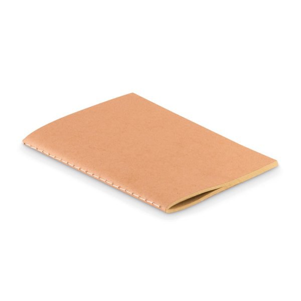 MINI PAPER BOOK Eco-Friendly A6 Recycled Notebook with Plain Pages - GiftRetail MO9868