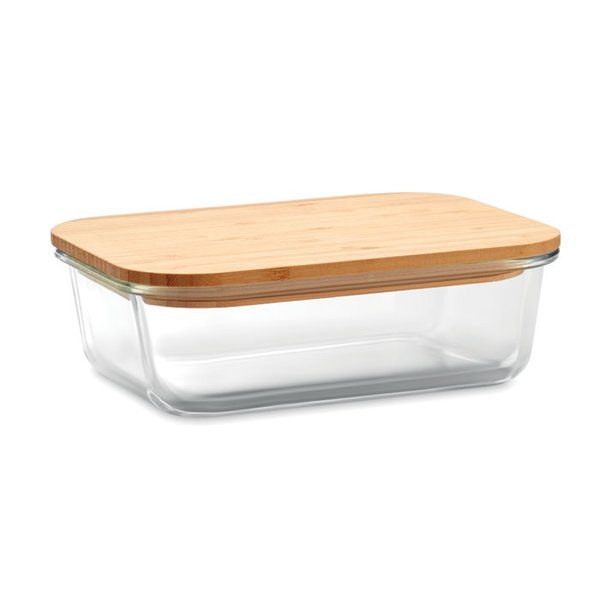 TUNDRA LUNCHBOX Lunchbox en verre et bambou - GiftRetail MO9962