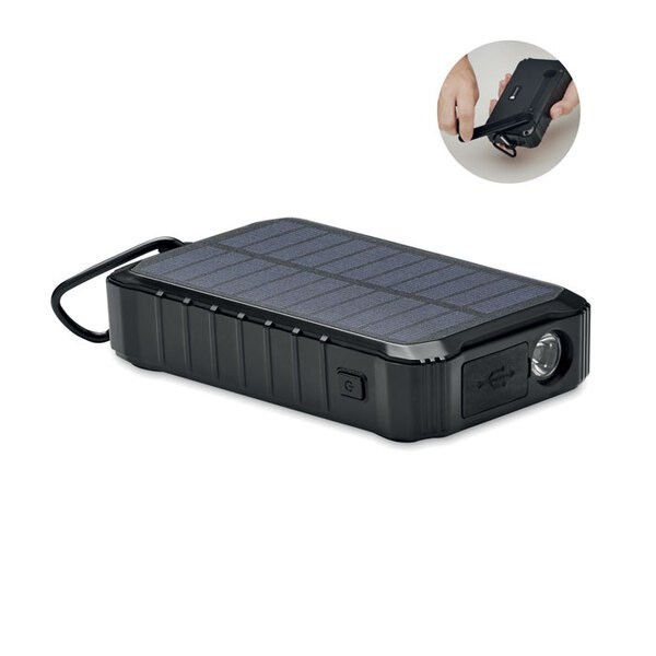 DYA Solar-Dynamo-Ladegerät - GiftRetail MO6841