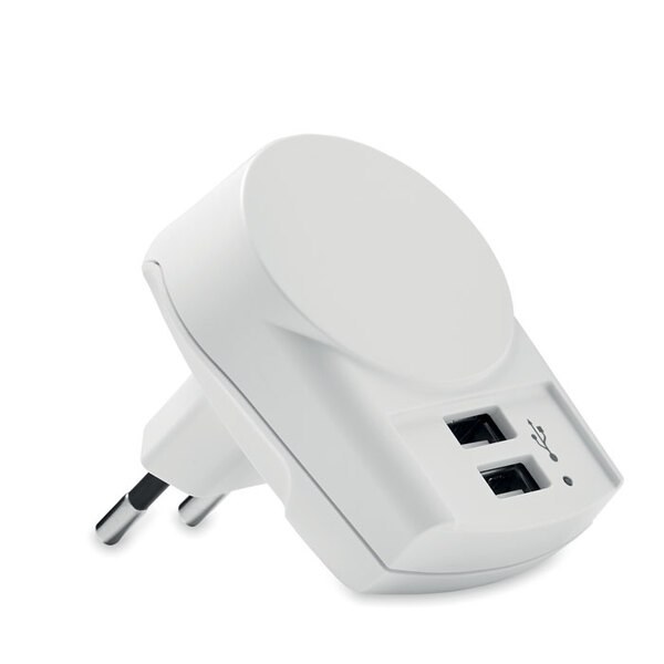 Skross MO6882 - EURO USB CHARGER 2XA Skross Euro USB-Ladegerät