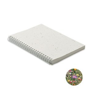 SEED RING DIN A5 Notizbuch Samenpapier - GiftRetail MO2083