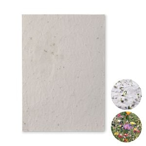 ASIDE Papier A5 graines de fleurs - GiftRetail MO6915