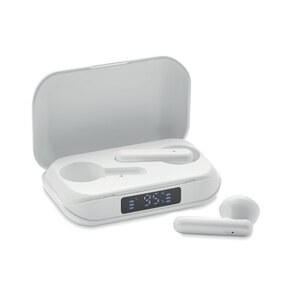 QUAVER Ecouteurs TWS en ABS recyclé - GiftRetail MO6946