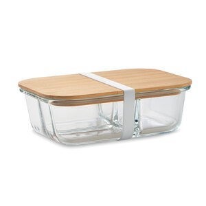 TUNDRA 3 Lunchbox Glas 800ml - GiftRetail MO6973