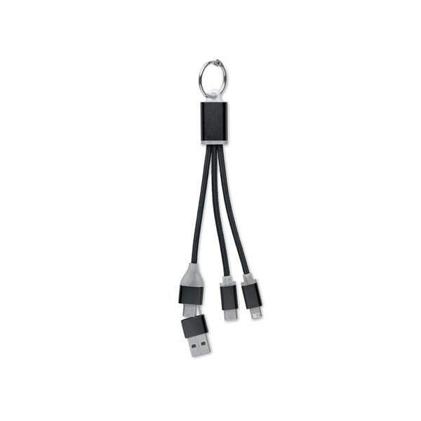 BLUE 4in1 Ladekabel Typ-C - GiftRetail MO2141