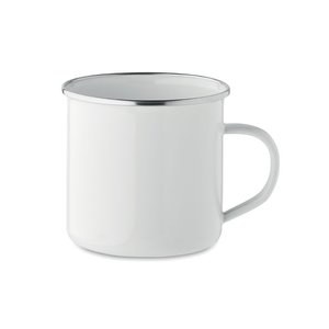 PLATEADO L Mug en émail pour sublimation - GiftRetail MO2203