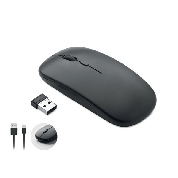 CURVY C Souris sans fil rechargeable - GiftRetail MO2222
