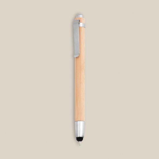 Goya 33517 - Bambus und Metall Stift mit Touch-Pointer BAMBOO