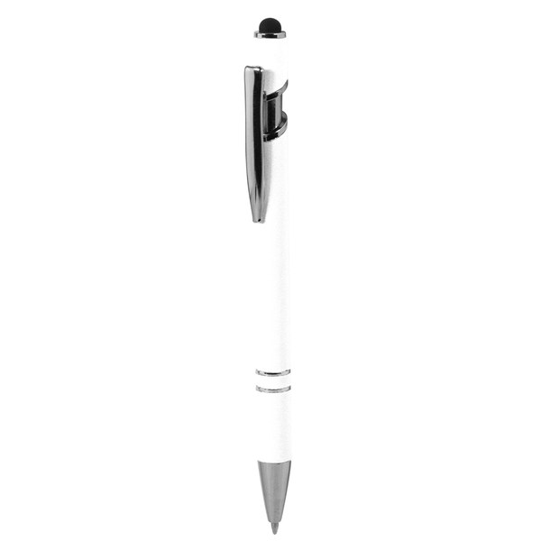 Goya 37513RE - Recycling-Aluminium Stift mit Gummierung und Touch-Pointer EVEN