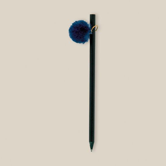 Goya 37532 - Schwarzer Holzstift mit buntem Pompon GINGER