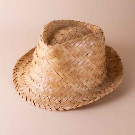 Goya 38054 - Unisex Kurzrand Strohhut JAMAICA