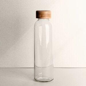 Goya 39019 - Glasflasche 500ml mit Bambusdeckel TONIC
