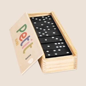 Goya 39029 - Domino-Set, 28 Teile in Holzkiste DOMINO