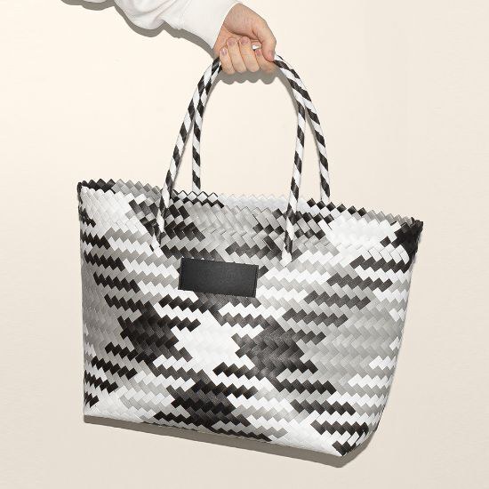 Goya 39031 - Strandtasche aus geflochtenem Kunststoff mit langen Henkeln COAST