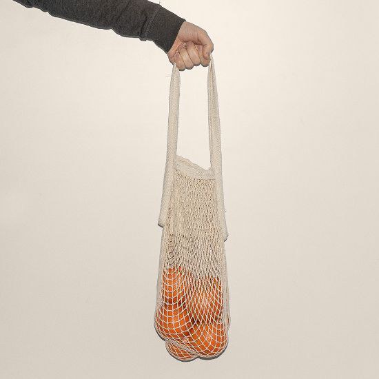 Goya 50002 - Sac en coton avec poche et anses longues FRENCH