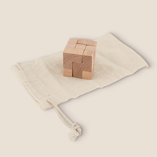 Goya 50623 - Jeu d'adresse 7 pièces en pin avec sac coton FADE