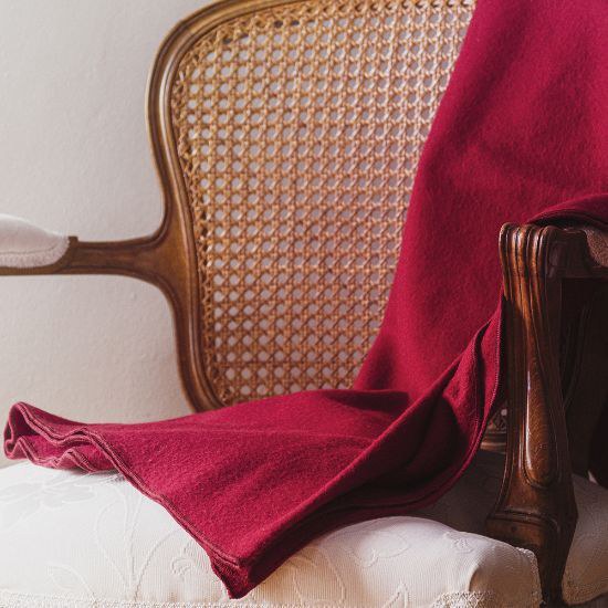 Polarfleece Decke 110x150 cm, recyceltes Polyester JAKE