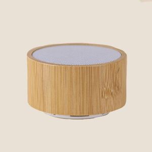 Goya 50687 - Haut-parleur Bluetooth Bambou 3W, Mains-libres MAINE