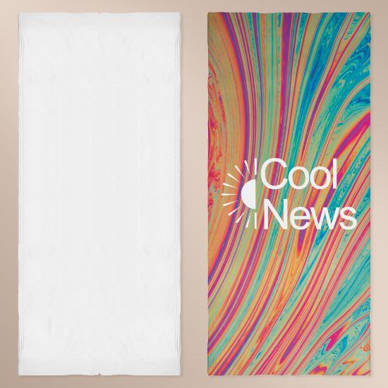Goya 52035 - Spezialweißes Handtuch 300 gr/m² Polyester/Baumwolle CAICOS