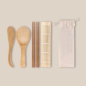Goya 52507 - Sushi-Set mit Matte, Stäbchen & Zubehör KANTON