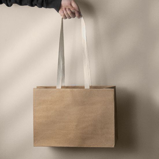 Goya 53575 - Premium Kraft Paper Gift Bag with Cotton Handles STOR