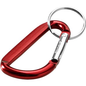 Timor RCS recycled aluminium carabiner keychain - EgotierPro 104572