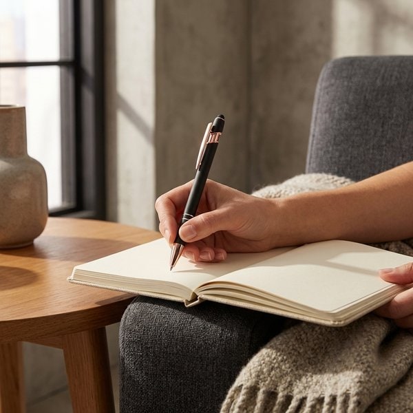 SCRIBBLE Stylo en aluminium recyclé - GiftRetail MO2380