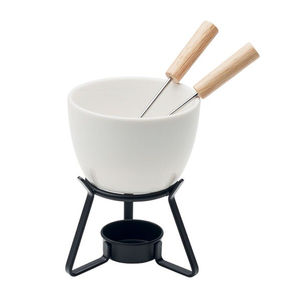 KASE Keramik-Fondue-Set 240 ml - GiftRetail MO2385