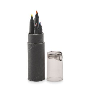 NEGRO Buntstifte-Set mit Anspitzer - GiftRetail MO2468