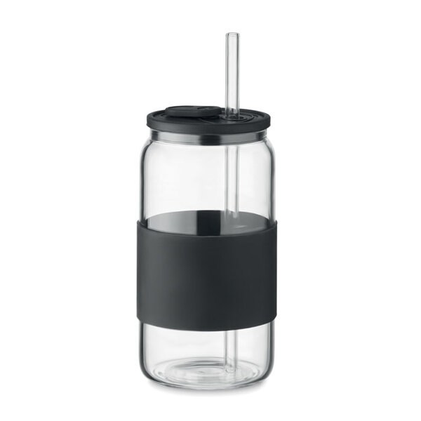 BOROSIP Trinkglas Borosilikat 550ml - GiftRetail MO2506