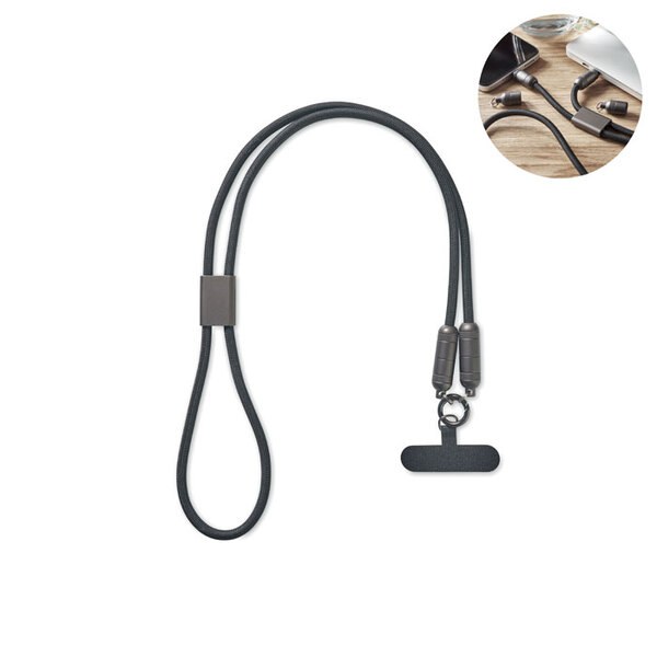 SHAKA 60W Lanyard-Ladekabel - GiftRetail MO2585