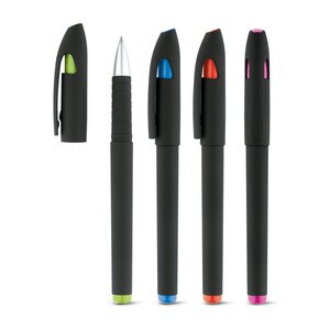 Stylo avec capuchon et clip en ABS - Egotier 81148