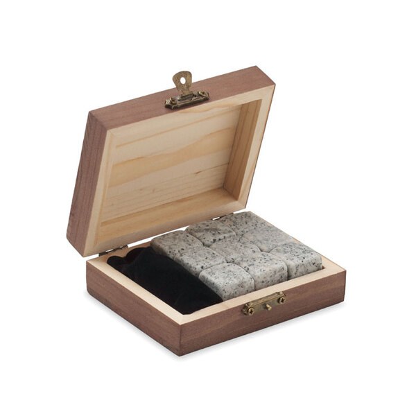 ABERDEEN 9 stone ice cube set in box