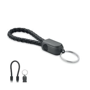 FAULETI LOOP Câble porte-clés de type C - GiftRetail MO2647