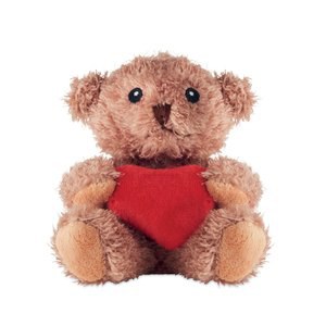 CUDDLE Teddybär mit Herz - GiftRetail MO2802