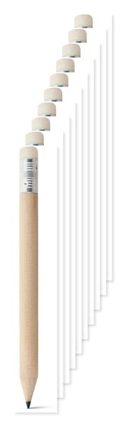 Mini crayon HB avec gomme