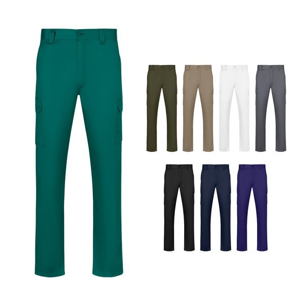 Twill trousers (190 g/m²) with multiple pockets