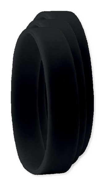 Pack de 3 GiftRetail MO8913 - EVENT Bracelet en silicone