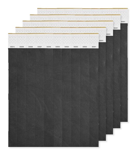 Pack de 50 GiftRetail MO8942 - TYVEK Bracelet TYVEK®