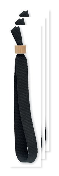 Pack de 30 GiftRetail MO6706 - FIESTA Bracelet en polyester RPET