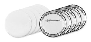 Pack de 50 GiftRetail MO9330 - PIN Pins (moyen ) insert papier